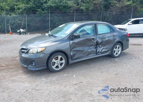 2011 Toyota Corolla S from USA, damaged, VIN 2T1BU4EE0BC754713
